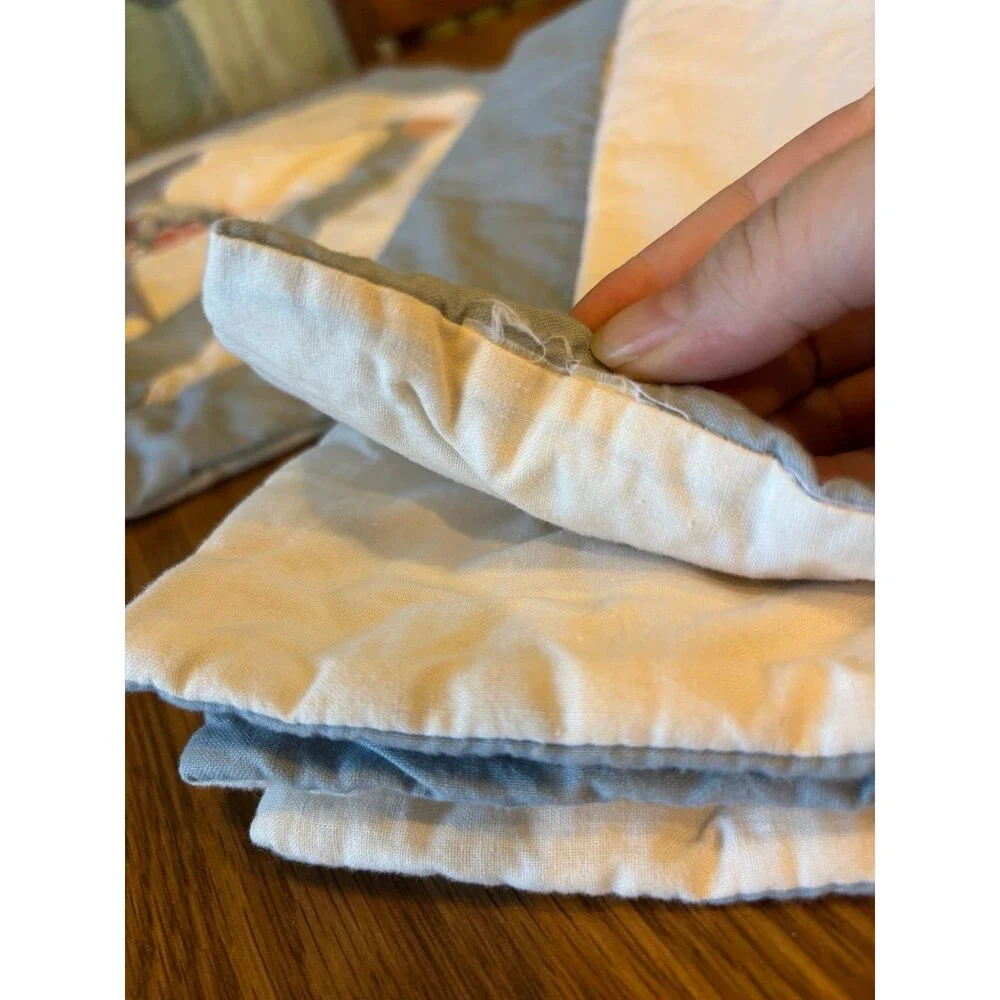 Lone Star quilt pillowcase sham set 2 standard vintage cottagecore farmhouse